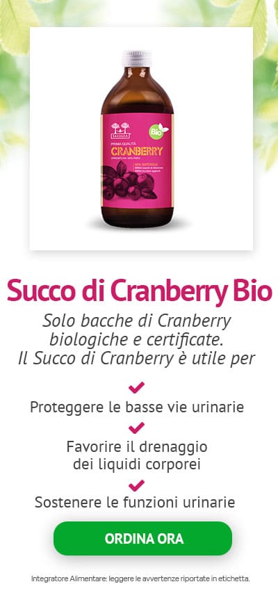 succo di cranberry bio