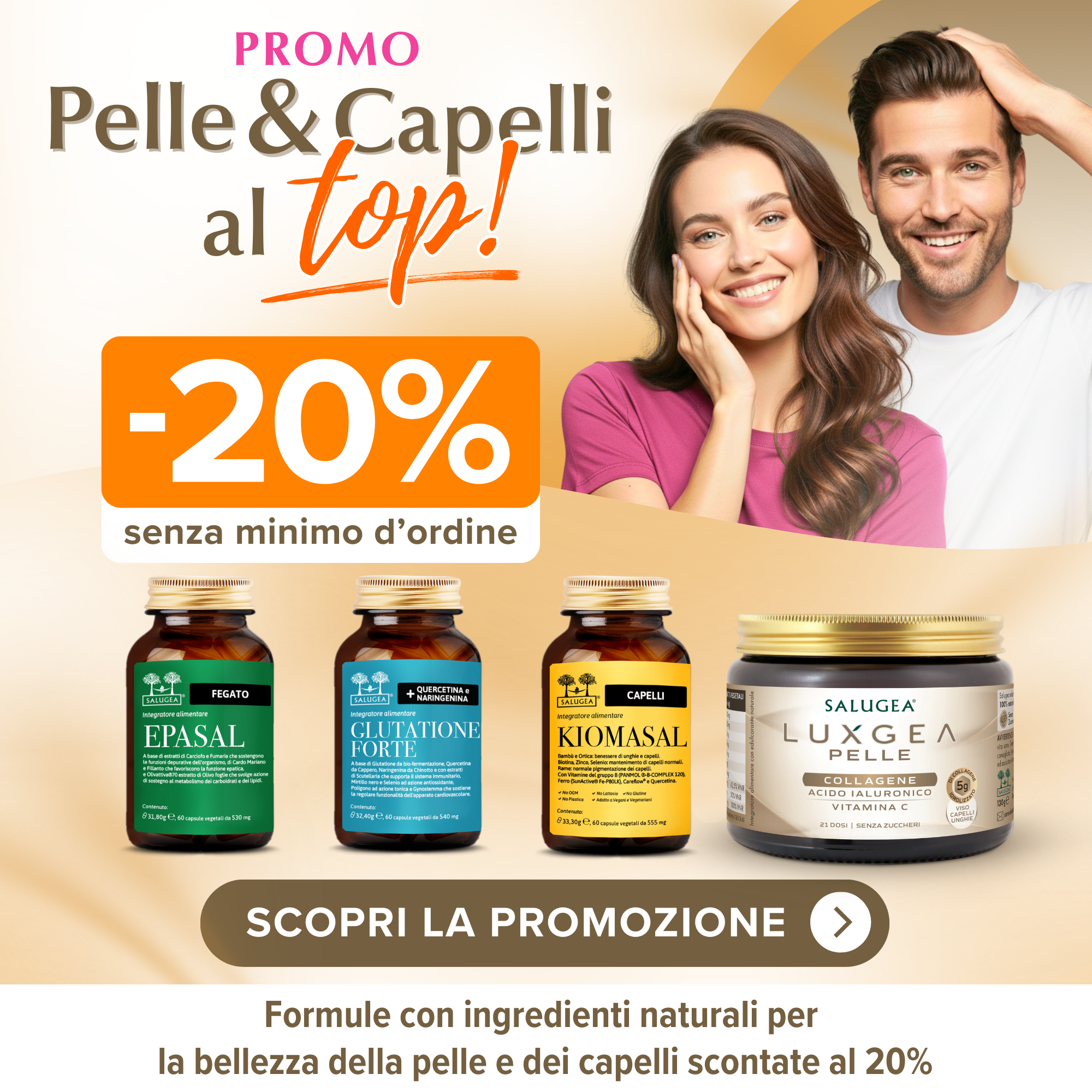 Promo Pelle & Capelli al top